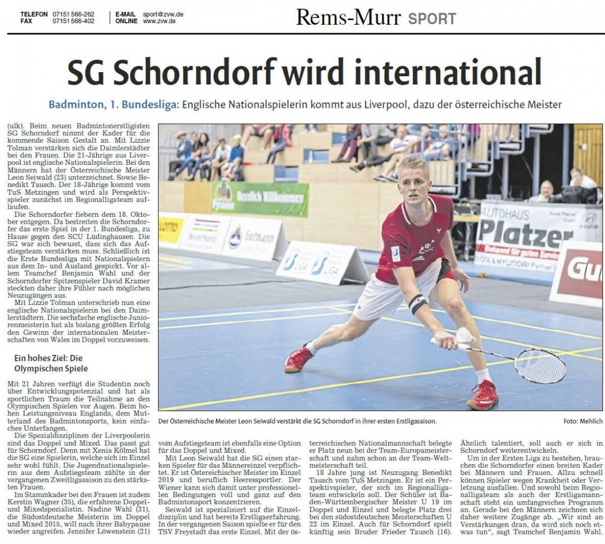Schorndorf Badminton